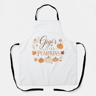 Gigi's Little Pumpkins Thanksgiving Schort