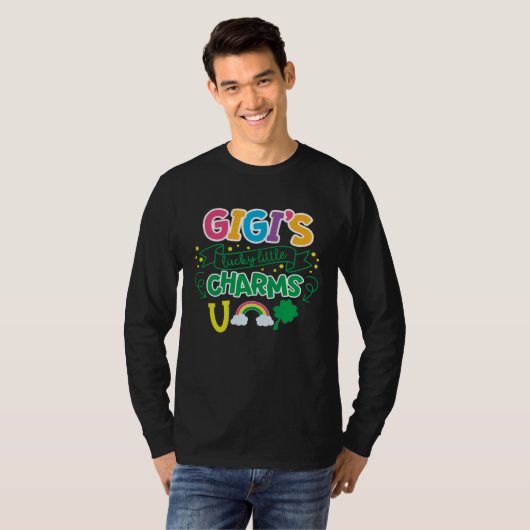 Gigi's Lucky Little Charms C Shamrock T-shirt (Voorkant volledig)
