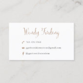 Gigi's Riverside Creaties Visitekaartje (Achterkant)