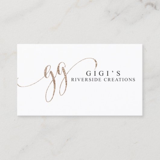 Gigi's Riverside Creaties Visitekaartje (Voorkant)