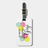 Gigi's zegeningen bagagelabel (Voorkant verticaal)