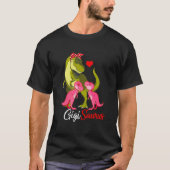 Gigisaurus Rex Gigi Saurus Dinosaur T-shirt (Voorkant)