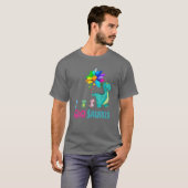 Gigisaurus T Rex Gigi Saurus Dinosaur Family Match T-shirt (Voorkant volledig)