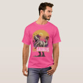 Gigisaurus T Rex T-shirt Dinosaur Gigi Saurus fami (Voorkant volledig)
