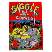 Gigle Elephant Animal  Comics Medium Cadeauzakje (Achterkant)