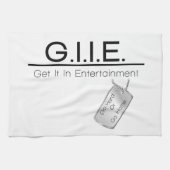 GII-handdoeken wit Theedoek (Horizontaal)