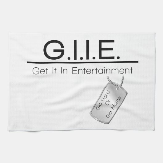 GII-handdoeken wit Theedoek (Horizontaal)