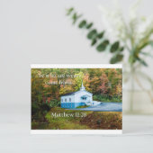 gij die moe is , komt thuis briefkaart (Staand voorkant)