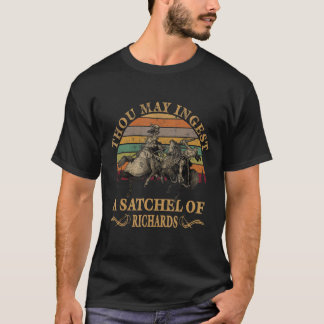 Gij mag een gordel met uitgeruste trekkers maken t-shirt