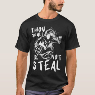 Gij mag geen Softball Catcher sturen T-shirt