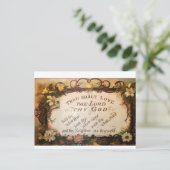 Gij Shalt houdt van de Heer Thy God door Schnell Briefkaart (Staand voorkant)