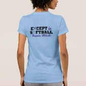 Gij Shalt niet Steal, behalve in Softball T-shirt (Achterkant)