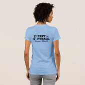 Gij Shalt niet Steal, behalve in Softball T-shirt (Achterkant volledig)