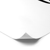 Gij wilt hem in de perfecte Vredesbijbel houden Poster (Hoek)