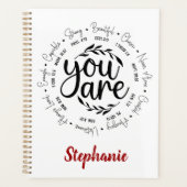 "Gij zijt" Inspirerend Bijbelverzen Planner (Voorkant)