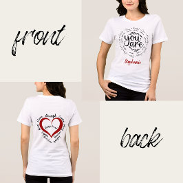 "Gij zijt" Inspirerend Bijbelverzen Tri-Blend Shirt