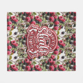 Gij zult mij niet grappig proberen fleece deken (Voorkant (Horizontaal))