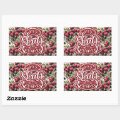 Gij zult mij niet grappig proberen rechthoekige sticker (Vel)