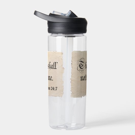 Gij zult mij niet proberen - Mam 24:7 Waterfles (Rechts)