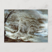 Gijsbrecht Leytens: Een winterlandschap Briefkaart (Voorkant)