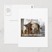 gijzelaarskoningin briefkaart (Voorkant / Achterkant)