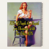 Gil Elvgren heeft 1950 ijsklok gemorst Planner (Achterkant)