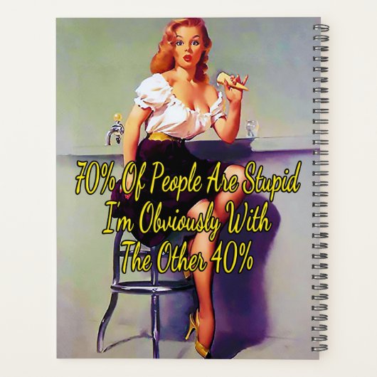 Gil Elvgren heeft 1950 ijsklok gemorst Planner (Achterkant)