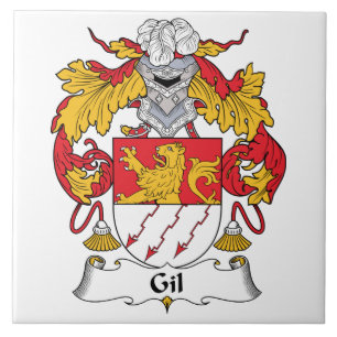 Gil Family Crest Tegeltje