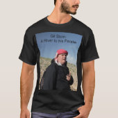 Gil Stein River Foto Humor T-shirt (Voorkant)