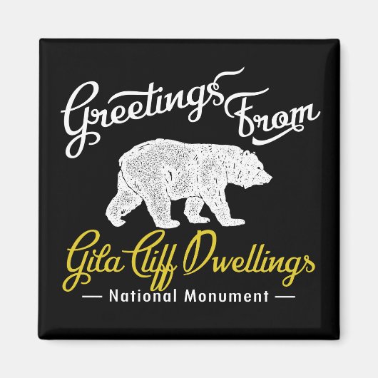 Gila Cliff Dwellings National Monument Beer Magneet (Voorkant)