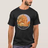Gila Cliff Dwellings National Monument Circle T-shirt (Voorkant)