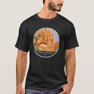 Gila Cliff Dwellings National Monument Circle T-shirt