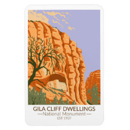 Gila Cliff Dwellings National Monument New Mexico Magneet