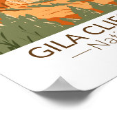 Gila Cliff Dwellings National Monument New Mexico Poster (Hoek)