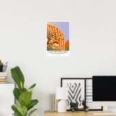 Gila Cliff Dwellings National Monument New Mexico Poster (Thuiskantoor)