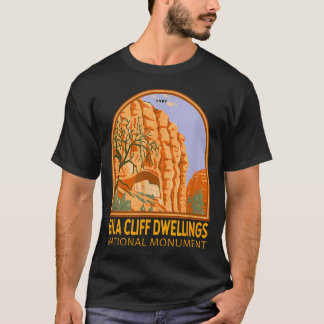 Gila Cliff Dwellings National Monument New Mexico T-shirt