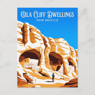 Gila Cliff Dwellings National Monument VS Briefkaart