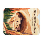 Gila Cliff Dwellings National Monument VS Magneet (Horizontaal)