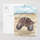 Gila (ik ben geen a) Monster Briefkaart (Voorkant / Achterkant)