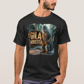 Gila Mobster Fotografisch Combo Wezen Grappig T-shirt