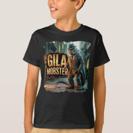 Gila Mobster Fotografisch Combo Wezen Grappig T-shirt