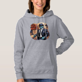 Gila Mobster Illustratie Combo Creature Grappig Hoodie