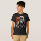 Gila Mobster Illustratie Combo Creature Grappig T-shirt (Voorkant volledig)