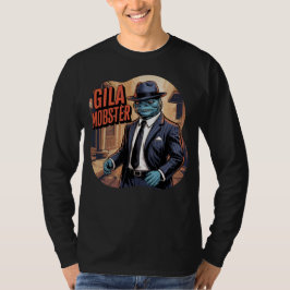 Gila Mobster Illustratie Combo Creature Grappig T-shirt