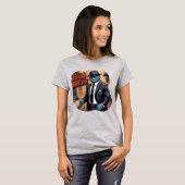 Gila Mobster Illustratie Combo Creature Grappig T-shirt (Voorkant volledig)