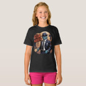 Gila Mobster Illustratie Combo Creature Grappig T-shirt (Voorkant volledig)