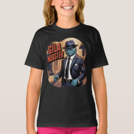 Gila Mobster Illustratie Combo Creature Grappig T-shirt