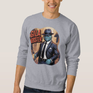 Gila Mobster Illustratie Combo Creature Grappig Trui