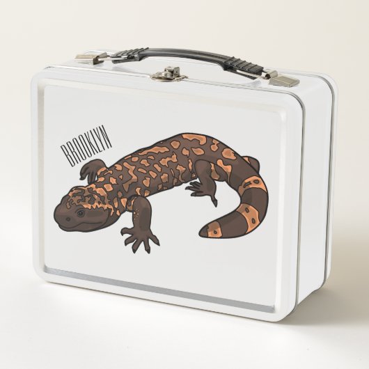 Gila monster cartoon illustratie (Voorkant)