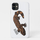 Gila monster cartoon illustratie Case-Mate iPhone case (Achterkant)